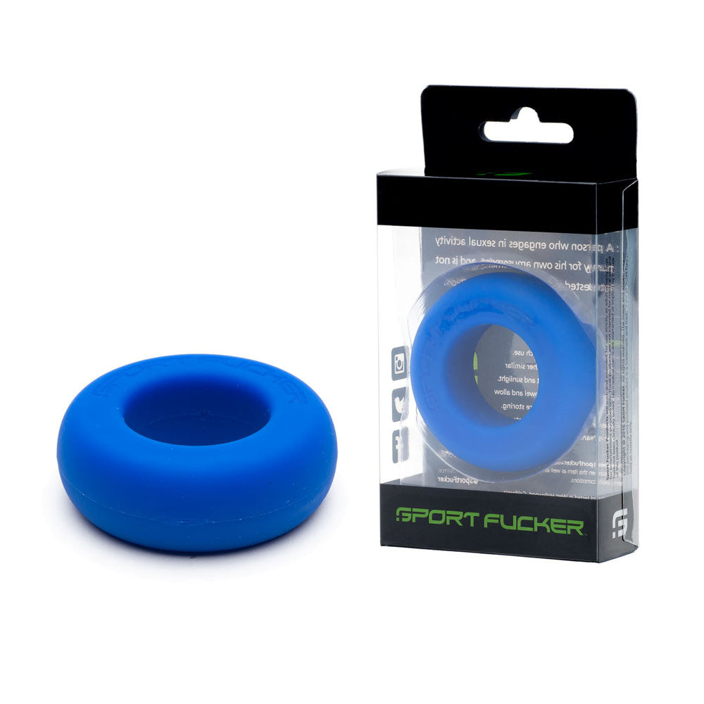 Sport Fucker Muscle Ring - Blue Cock Ring - SF14078