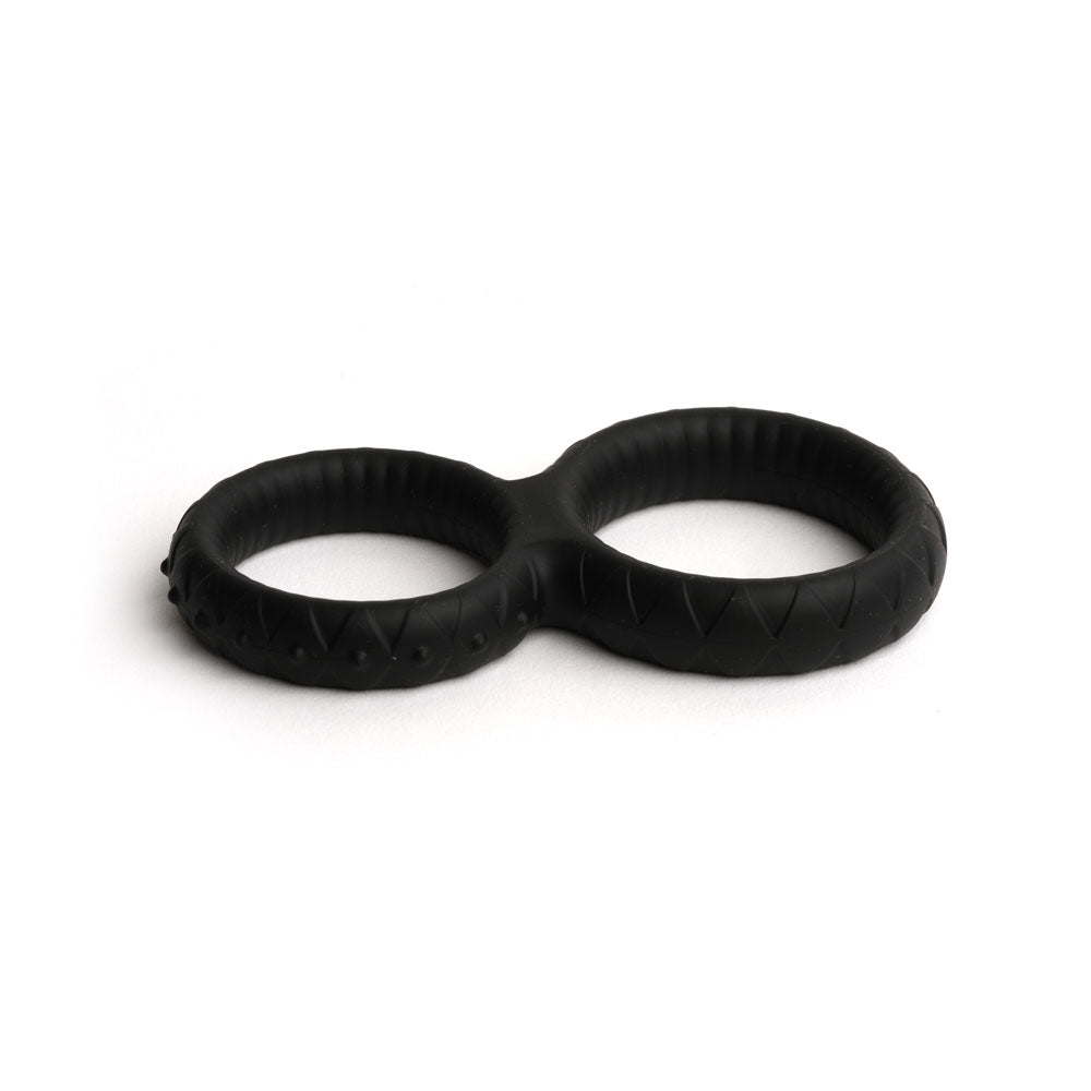 Sport Fucker Enigma Ring - Black Cock & Ball Ring - SF23364