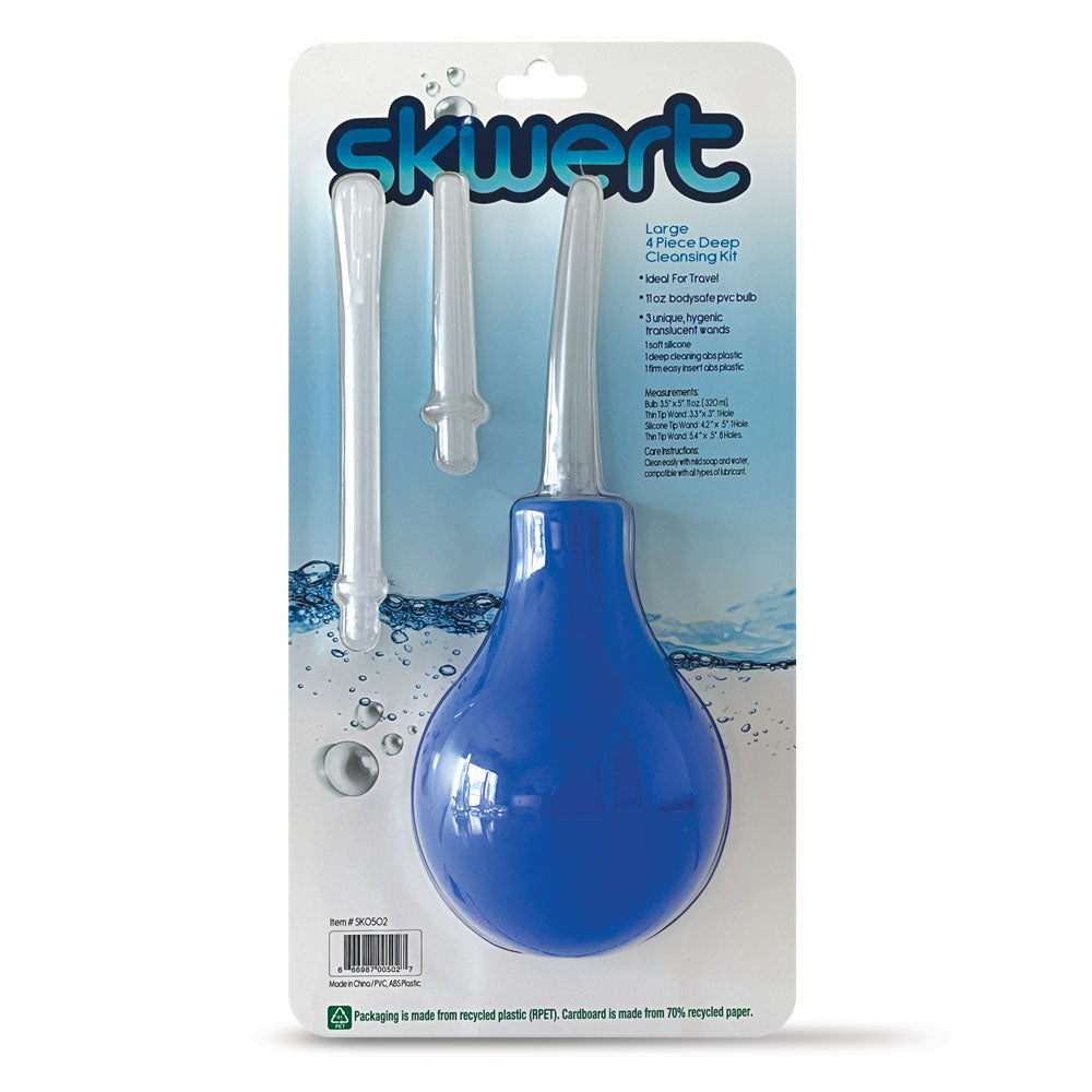 Skwert Medium 11 oz Douche Kit - Blue 325 ml Unisex Douche Kit - SK0502
