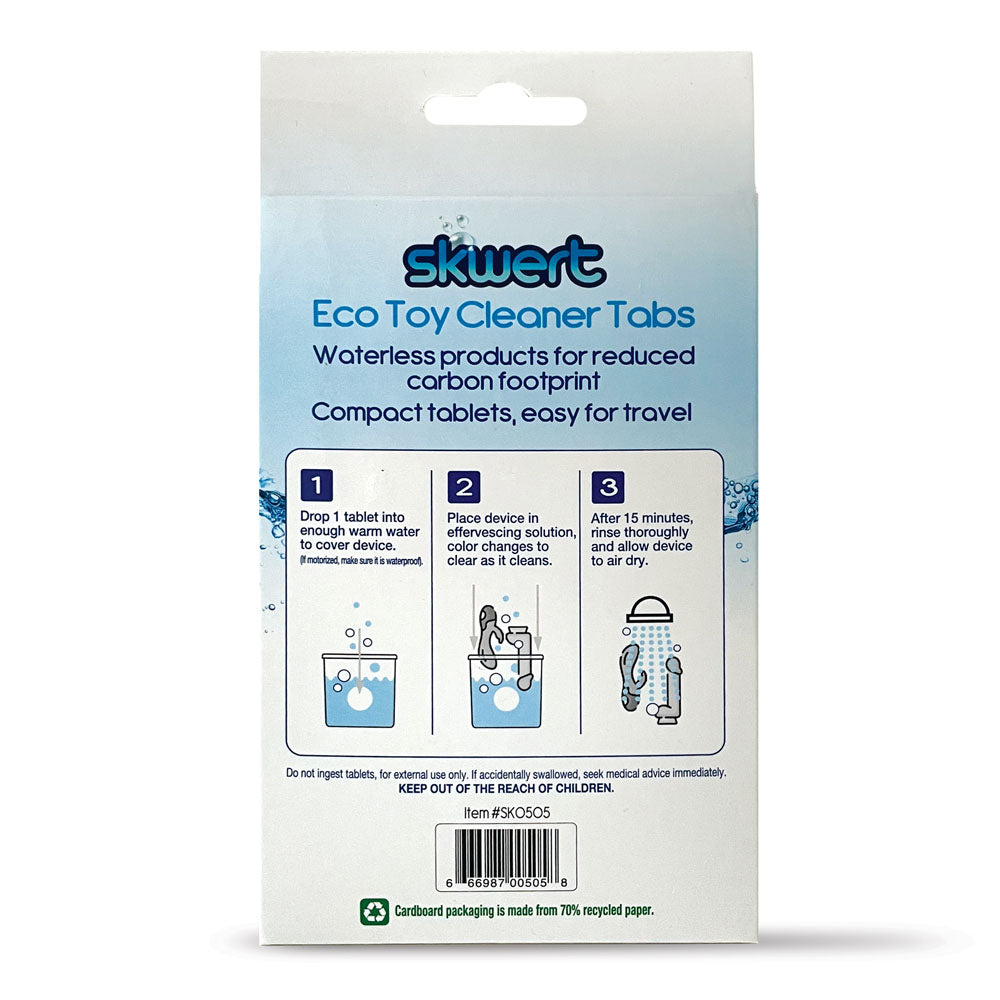 Skwert Eco Toy Cleaner Tabs - 30 Count - SK0505