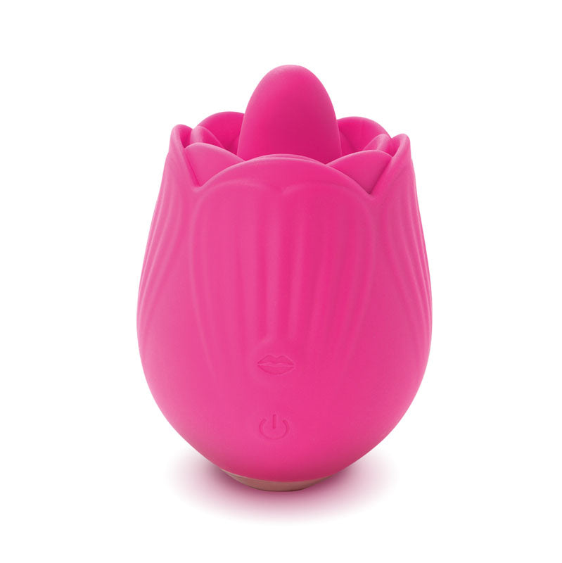 Skins Rose Buddies - The Rose Flix - Pink USB Rechargeable Flicking Rose Stimulator - SKRBRF