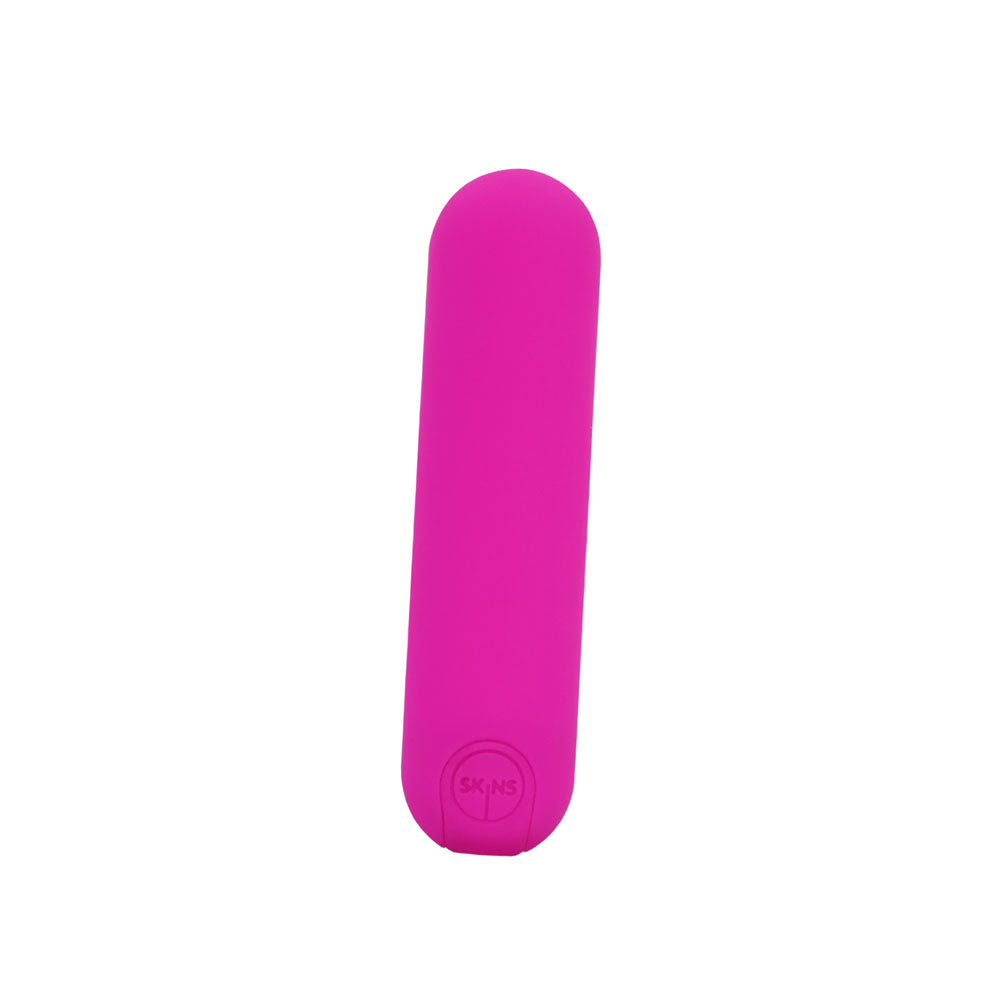Skins Super Excite Rechargeable Pink Bullet - Pink USB Rechargeable Bullet - SKSEXBUL