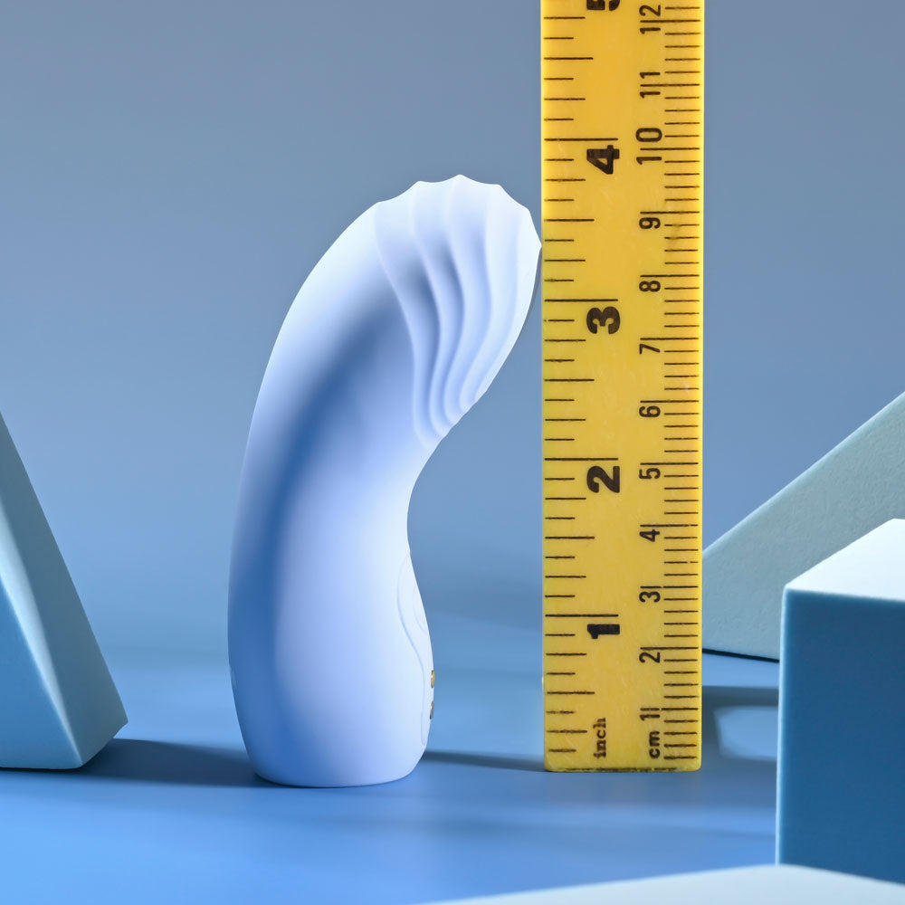 Selopa GOOD POINT - Purple USB Rechargeable Hollow Vibrating Finger Stimulator - SL-RS-4493-2