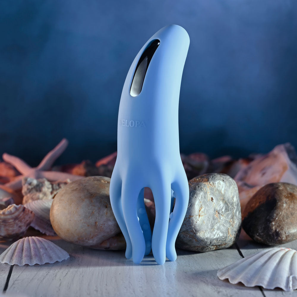 Selopa TENTACLE TICKLER - Blue USB Rechargeable Vibrating Stimulator - SL-RS-6268-2
