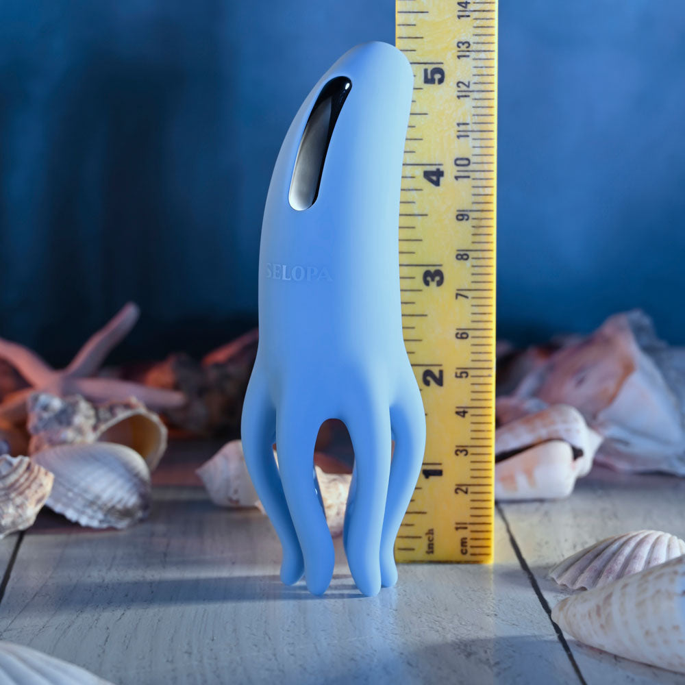 Selopa TENTACLE TICKLER - Blue USB Rechargeable Vibrating Stimulator - SL-RS-6268-2
