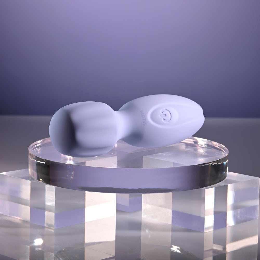 Selopa LIL' WAND - Purple 11 cm USB Rechargeable Massage Wand - SL-RS-6855-2