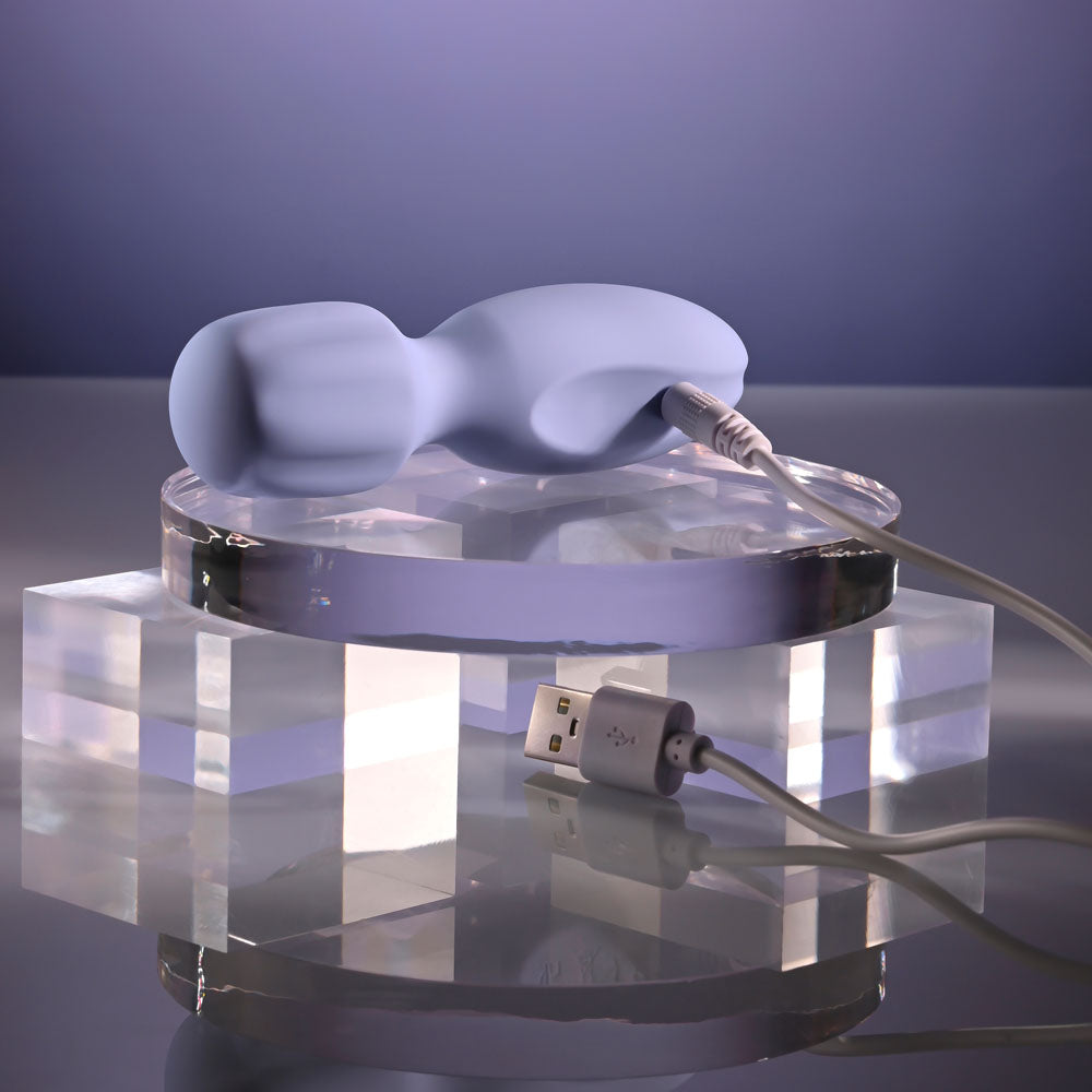 Selopa LIL' WAND - Purple 11 cm USB Rechargeable Massage Wand - SL-RS-6855-2