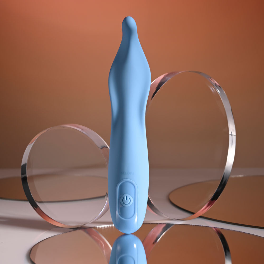 Selopa TENDER TICKLER - Blue 16.2 cm USB Rechargeable Pinpoint Stimulator - SL-RS-6916-2
