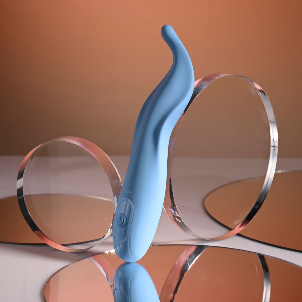 Selopa TENDER TICKLER - Blue 16.2 cm USB Rechargeable Pinpoint Stimulator - SL-RS-6916-2