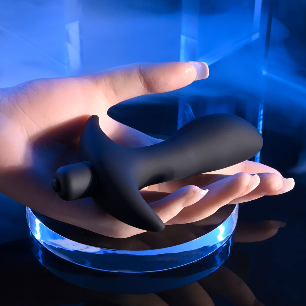 Selopa P-SPOT TRAINER - Black 12.7 cm Vibrating Prostate Massager - SL-VB-5780-2