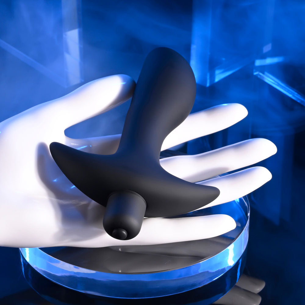 Selopa P-SPOT TRAINER - Black 12.7 cm Vibrating Prostate Massager - SL-VB-5780-2