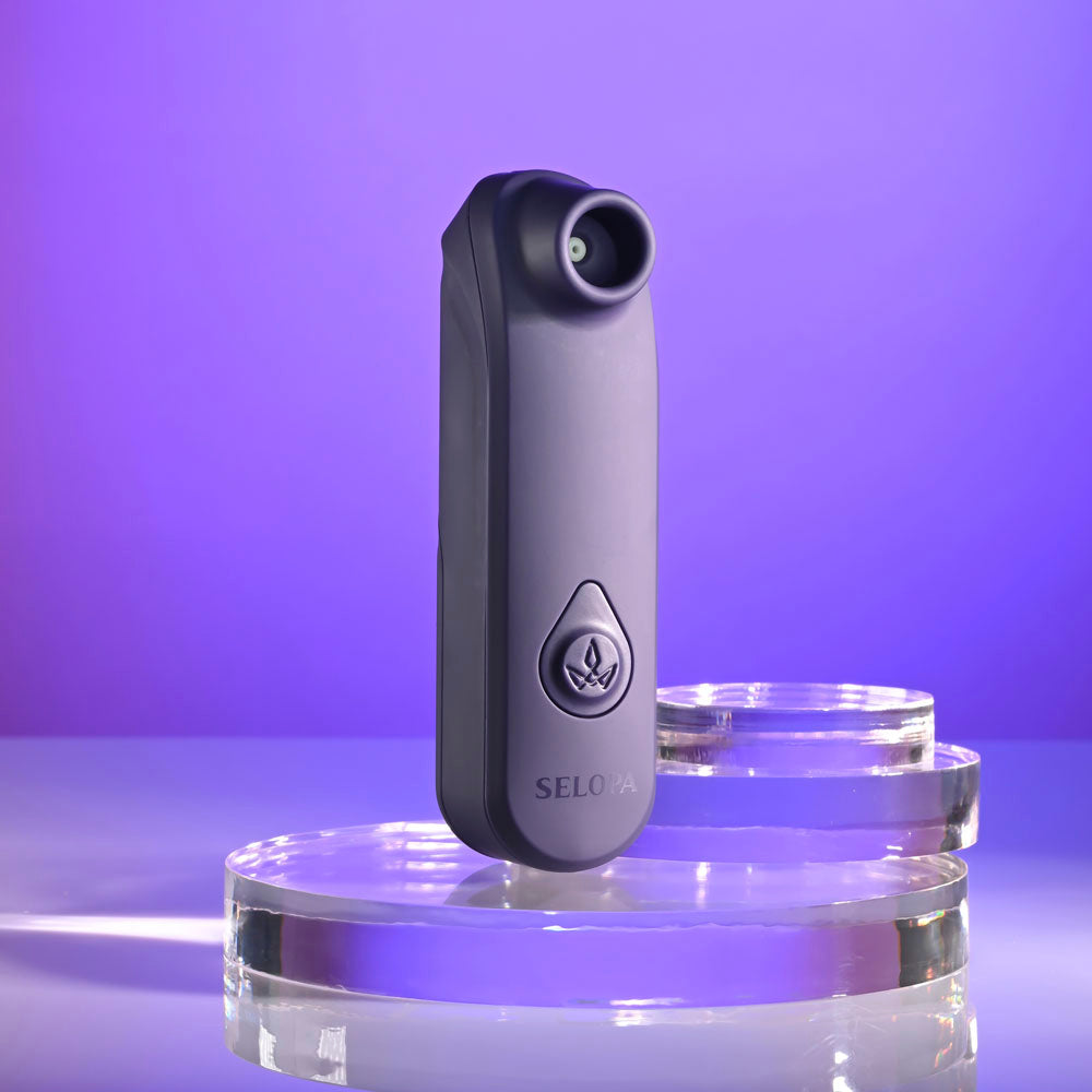 Selopa SURE THING - Black Vibrating & Sucking Stimulator - SL-VB-6312-2