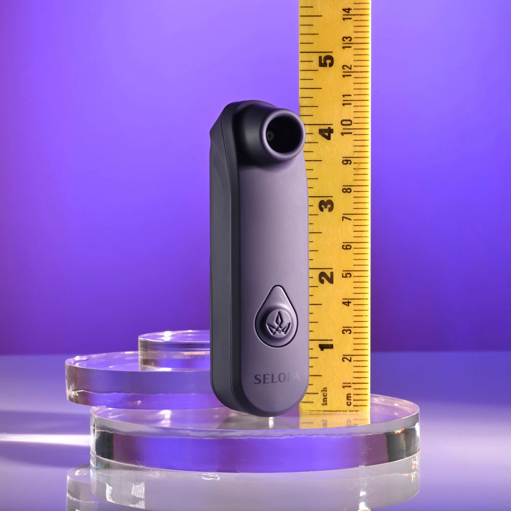 Selopa SURE THING - Black Vibrating & Sucking Stimulator - SL-VB-6312-2