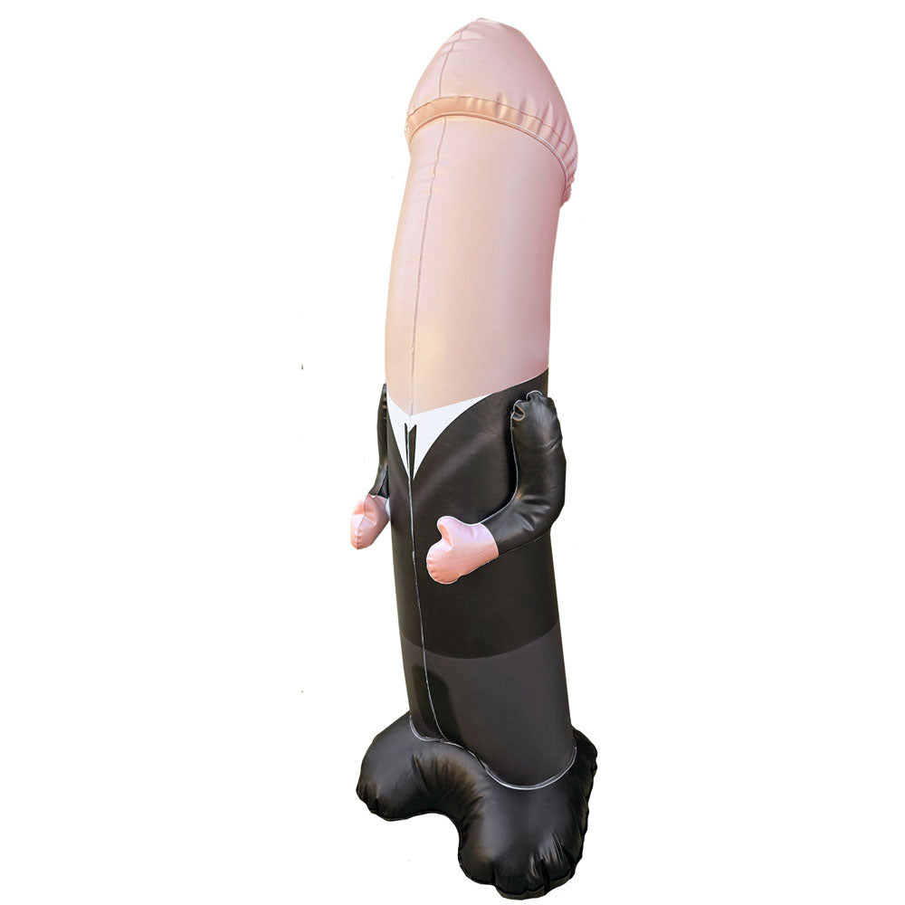 S-LINE The Dickheads - Groom Bop Bag - 100 cm Inflatable Penis Punching Bag - SLI238FLE
