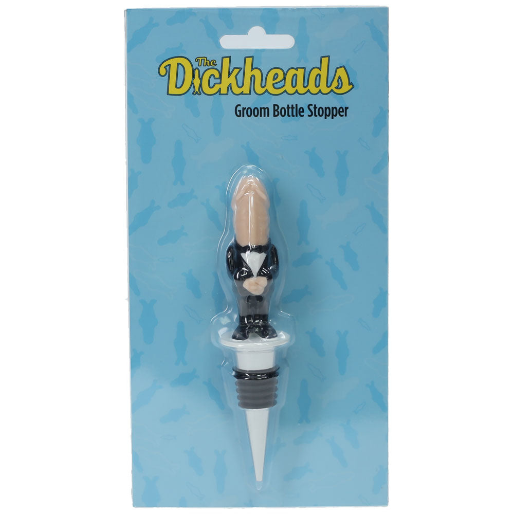 S-LINE The Dickheads - Groom Bottle Stopper - Novelty Wine Bottle Stopper - SLI251FLE