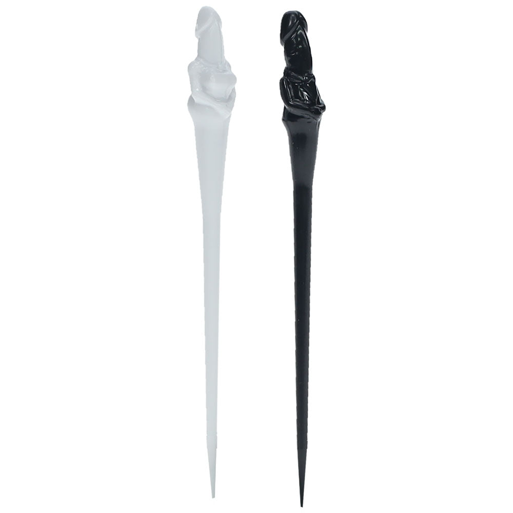S-LINE The Dickheads - Couples Toothpicks - Black/White Novelty Toothpicks - 20 Pack - SLI255MUL