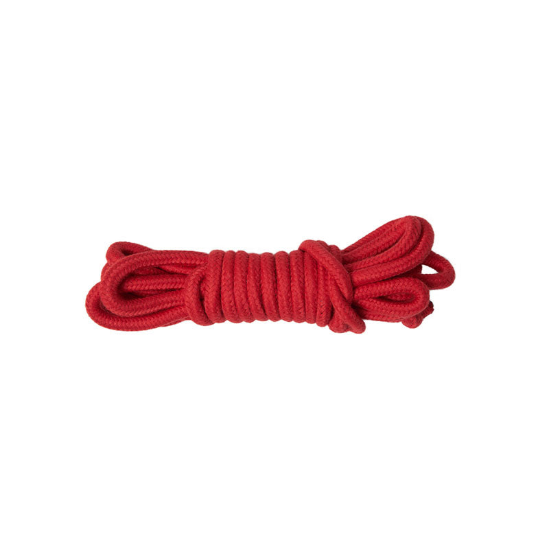 Sex & Mischief Amor Rope - 2 Red Bondage Ropes - 4.5 m Lengths - SS09829