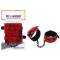 Sex & Mischief Amor Handcuffs - Red Restraints - SS09953