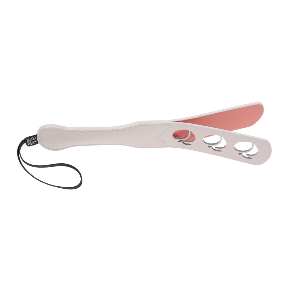 Sex & Mischief Peaches n CreaMe Impression Paddle - Peach Spanking Paddle - SS09966