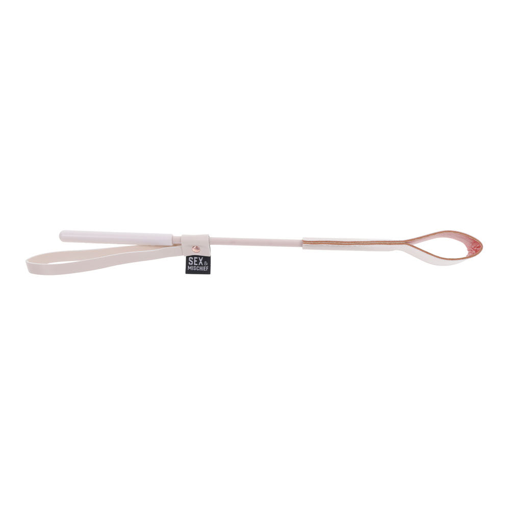 Sex & Mischief Peaches n CreaMe Riding Crop - Peach 30 cm Crop Whip - SS09969
