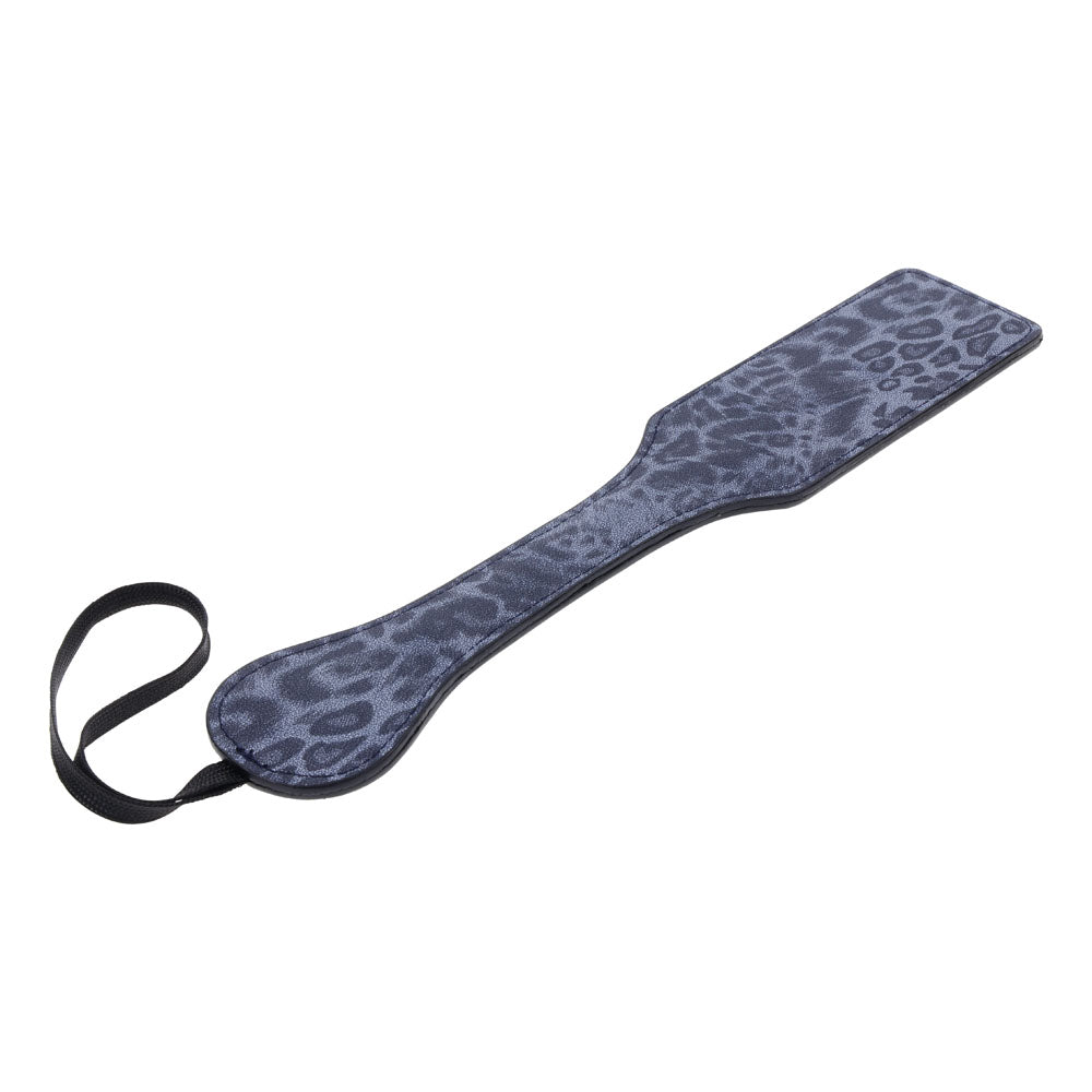 Sex & Mischief Cougar Studded Paddle - Navy Blue Paddle with Gold Studs - SS09976