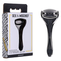 S&M Exs & Ohs Temperature Play Sensory Roller - Gunmetal Roller - SS09984