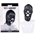 Sex & Mischief Lace Hush Hood - Black Hood - SS10101