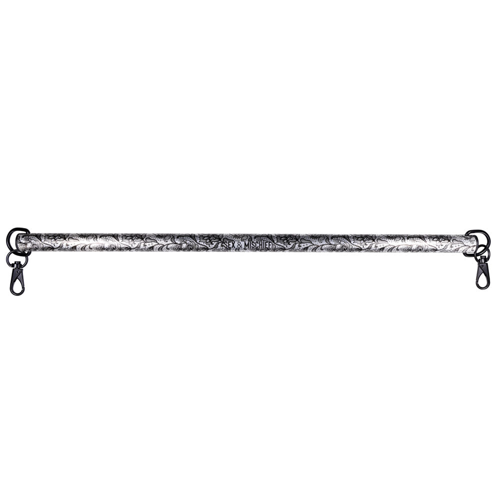 Sex & Mischief Lace Spreader Bar - Aluminium Restraint Bar - SS10102