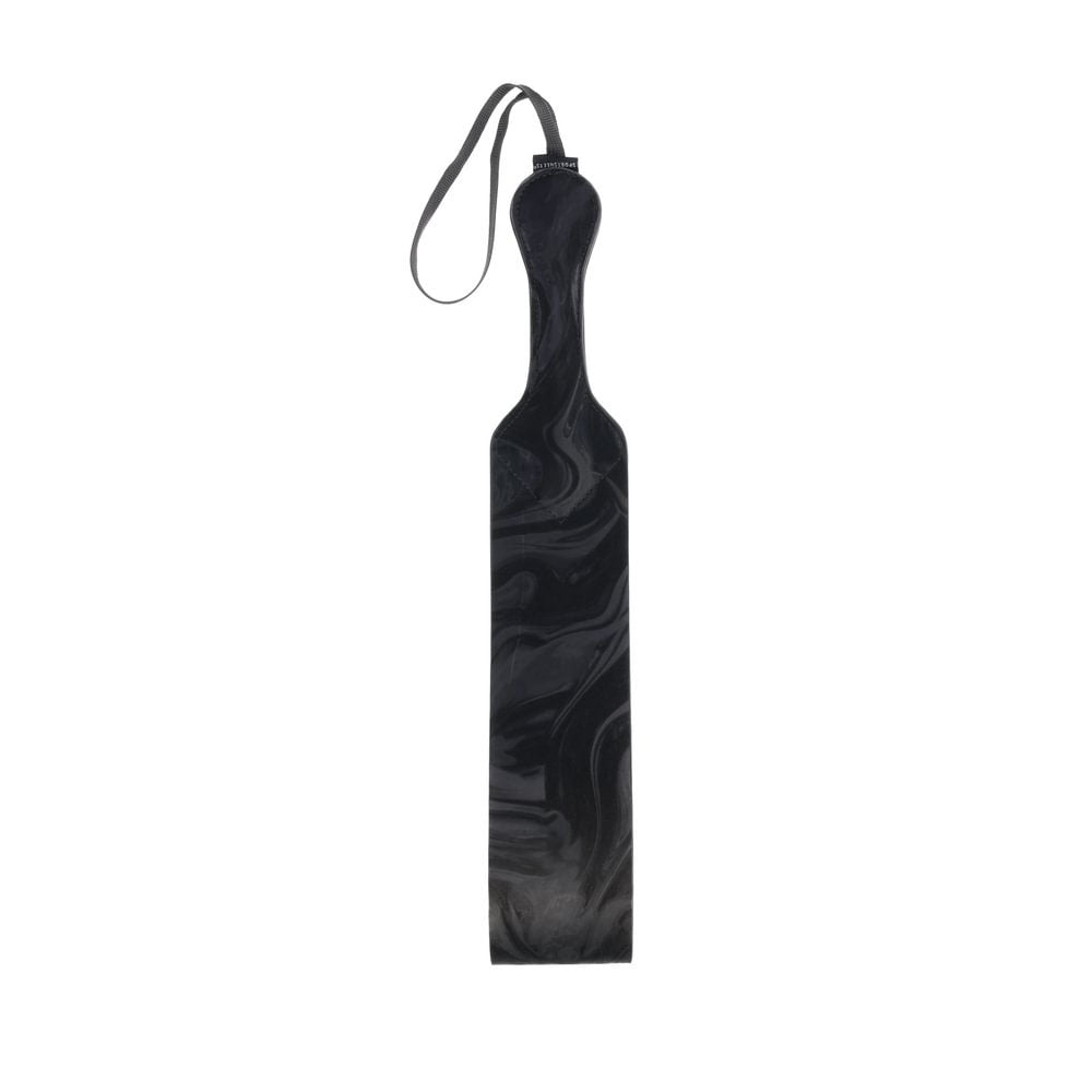 SPORTSHEETS Velvet Noir Loop Paddle - Black 42 cm Paddle - SS37008