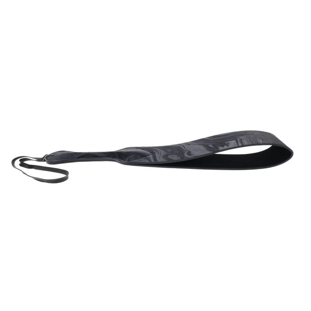 SPORTSHEETS Velvet Noir Loop Paddle - Black 42 cm Paddle - SS37008