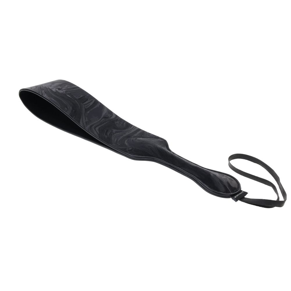 SPORTSHEETS Velvet Noir Loop Paddle - Black 42 cm Paddle - SS37008