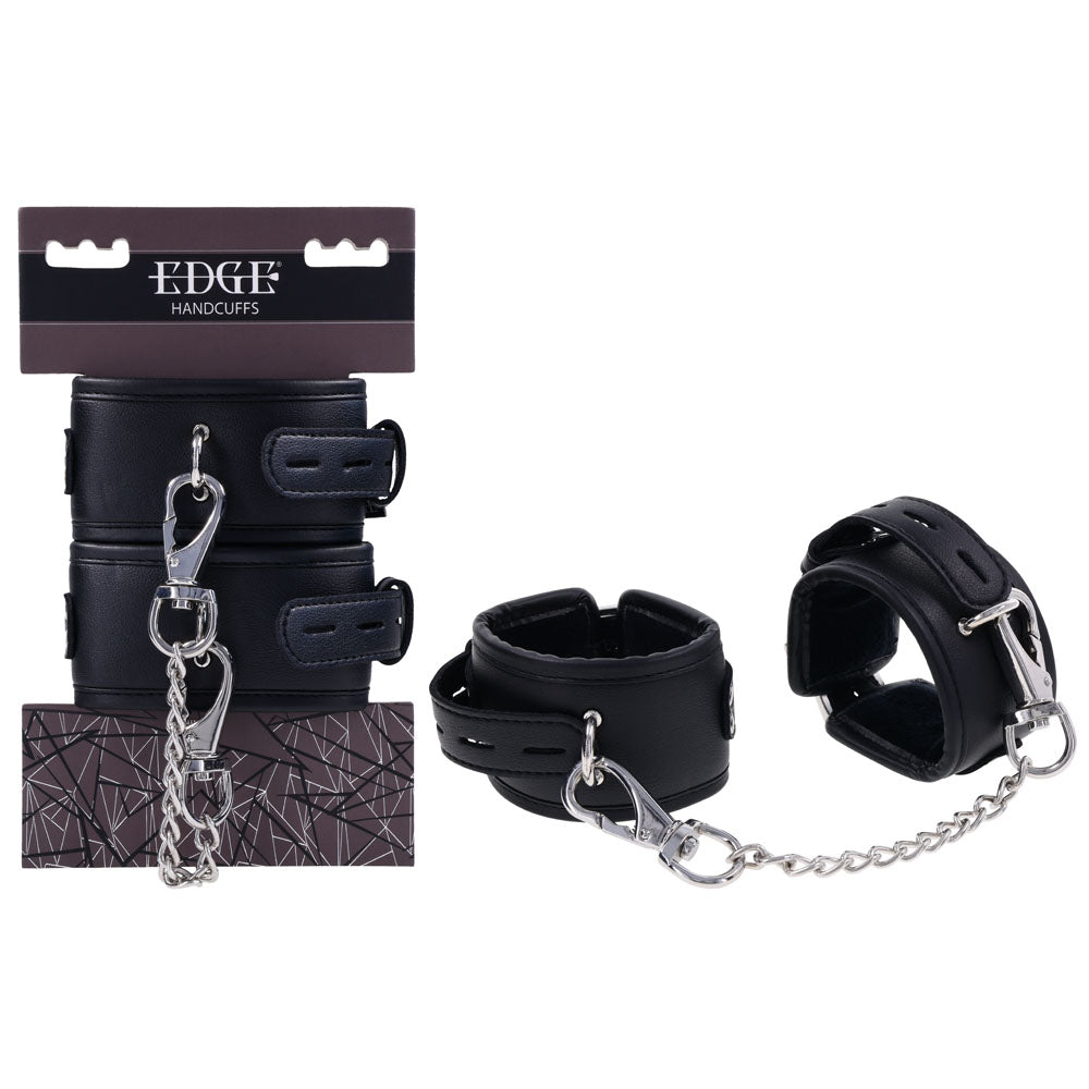 EDGE Handcuffs - Black Restraints - SS98045