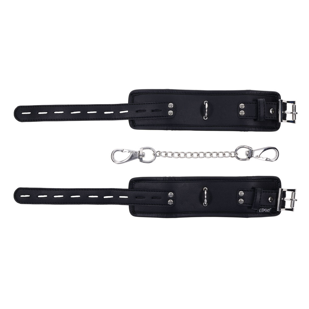 EDGE Handcuffs - Black Restraints - SS98045