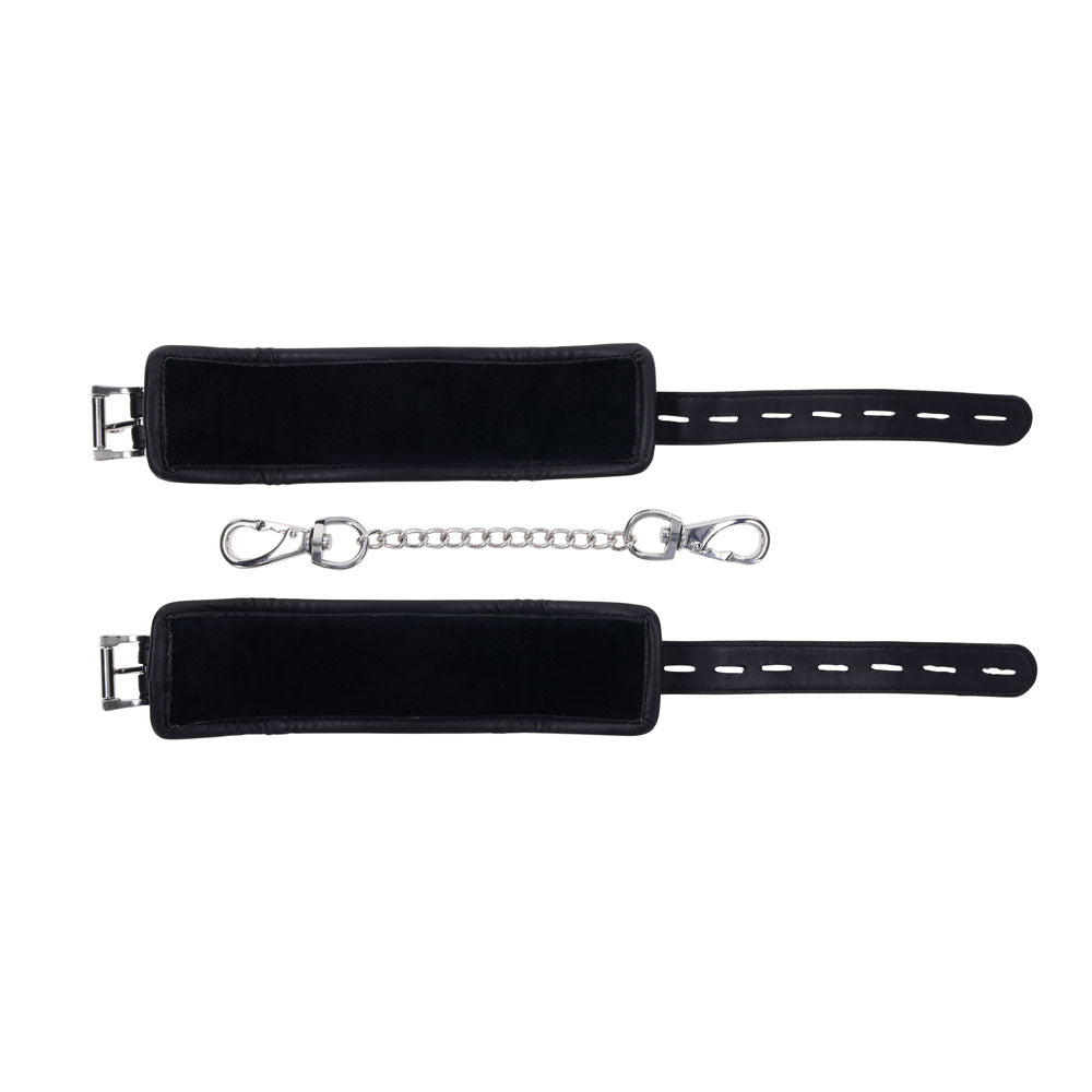 EDGE Handcuffs - Black Restraints - SS98045