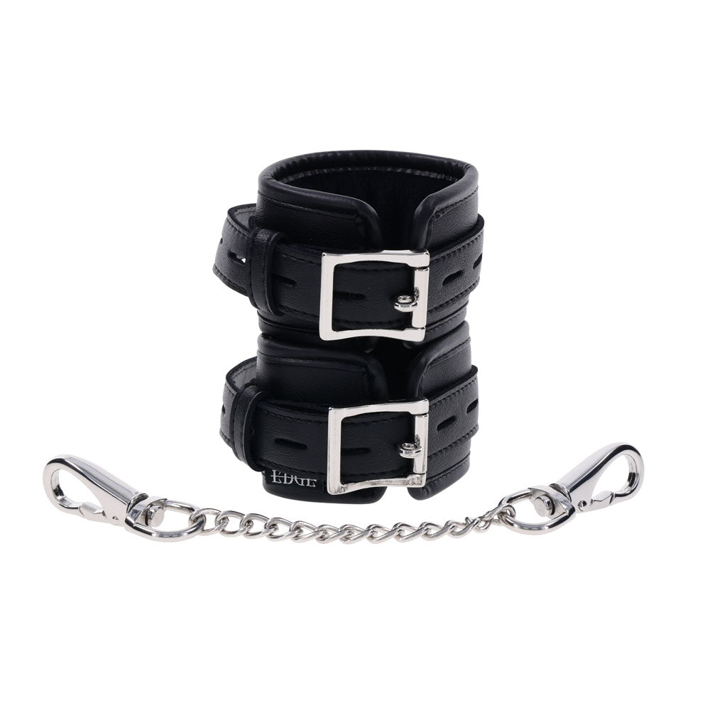 EDGE Handcuffs - Black Restraints - SS98045