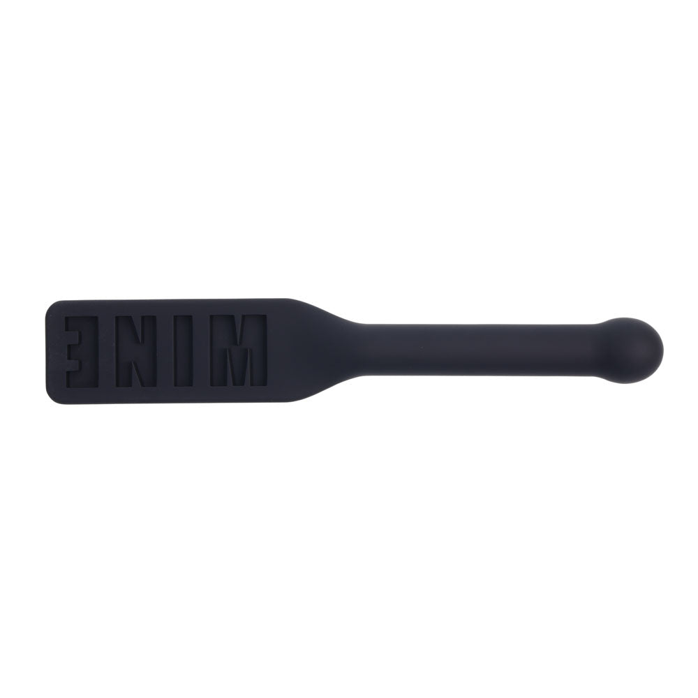 EDGE MINE Silicone Paddle - Black Spanking Paddle - SS98047