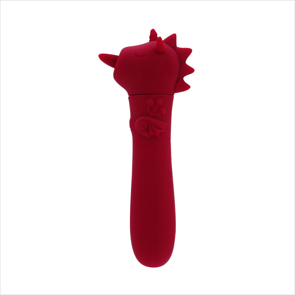 Unihorn - USB Bullet - Blaze Diablo - Red USB Rechargeable Vibrating Bullet - UNIBDBUL