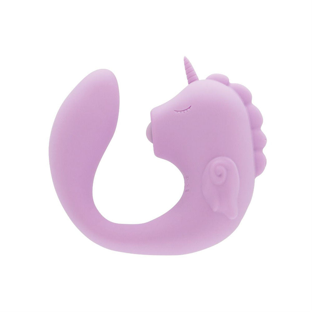 Unihorn - C Horse - Marina Lilac - Lilac USB Rechargeable Dual Unicorn Vibrator - UNICML