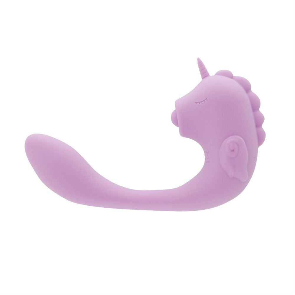 Unihorn - C Horse - Marina Lilac - Lilac USB Rechargeable Dual Unicorn Vibrator - UNICML