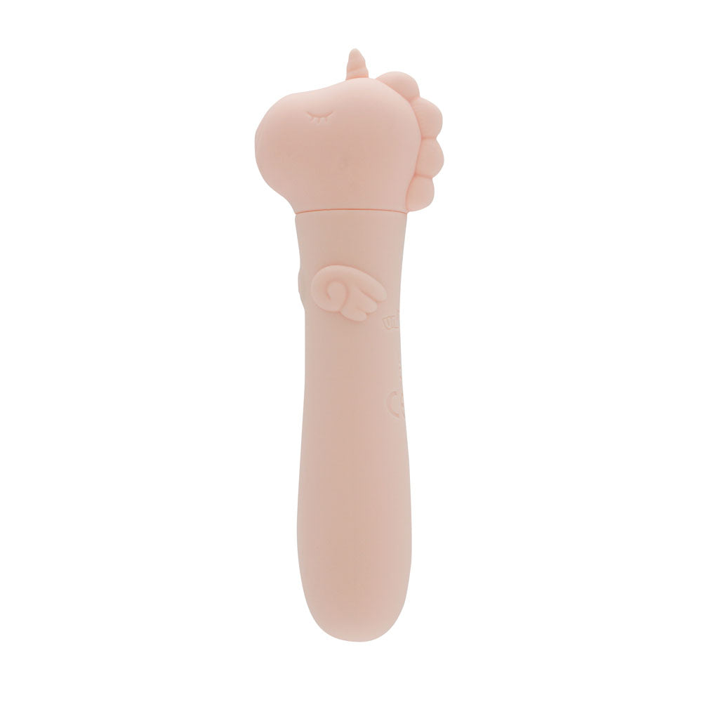 Unihorn - USB Bullet - Heart Throb - Coral USB Rechargeable Vibrating Bullet - UNIHTBUL
