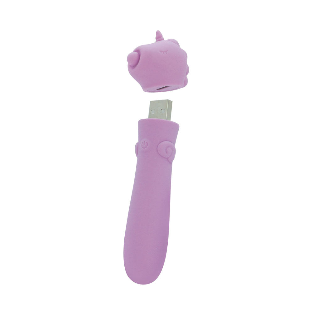 Unihorn - USB Bullet - Karma Lilac - Lilac USB Rechargeable Vibrating Bullet - UNIKLBUL