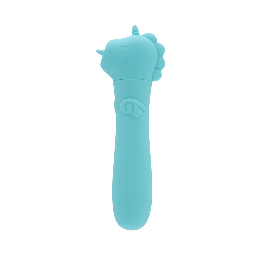 Unihorn - USB Bullet - Mount'n Peak - Teal USB Rechargeable Vibrating Bullet - UNIMPBUL