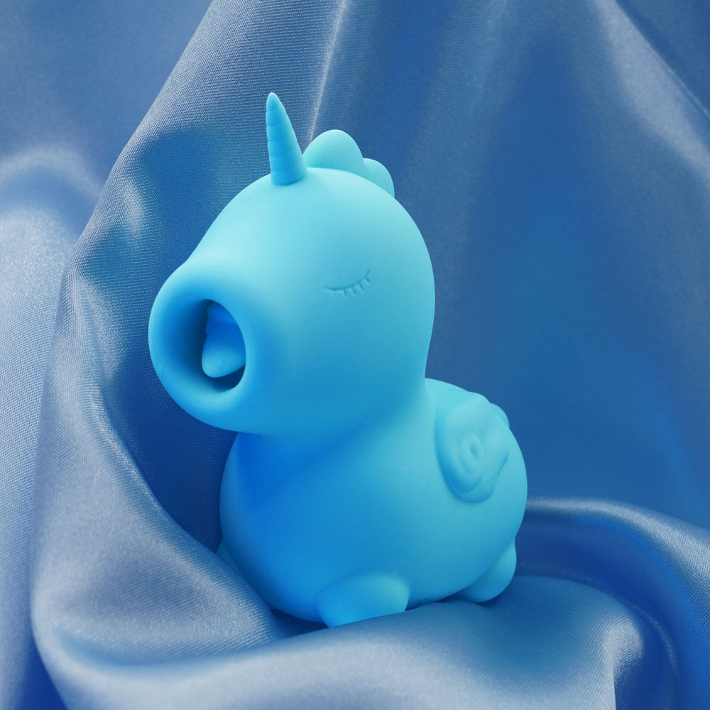 Unihorn - Mount'n Peak - Teal USB Rechargeable Flicking Stimulator - UNIMP