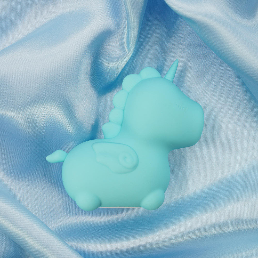 Unihorn - Mount'n Peak - Teal USB Rechargeable Flicking Stimulator - UNIMP