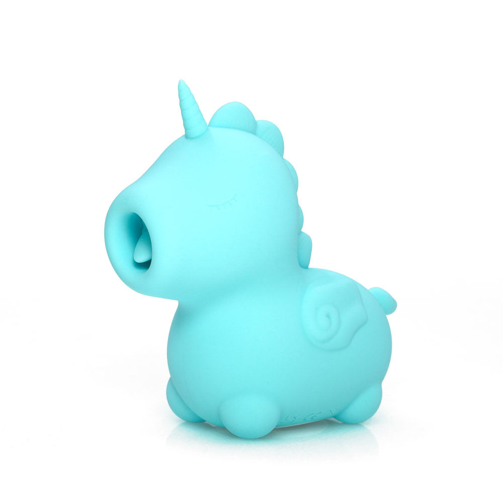 Unihorn - Mount'n Peak - Teal USB Rechargeable Flicking Stimulator - UNIMP