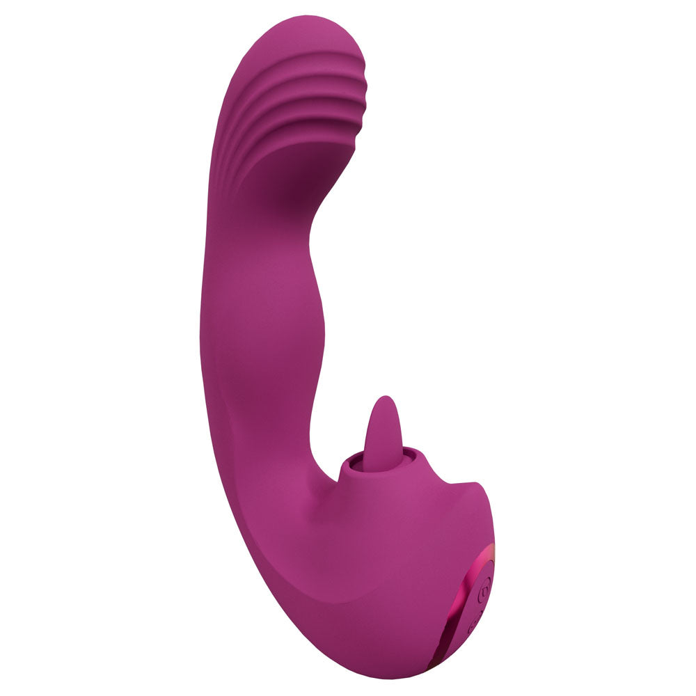 VIVE Yumi - Pink - Pink USB Rechargeable Triple Motor Vibrator - VIVE060PNK