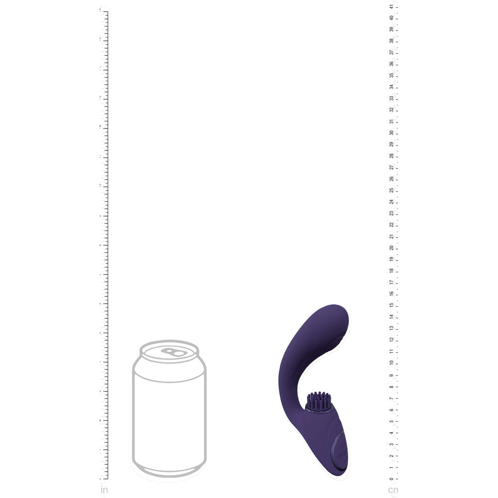 VIVE Gen - Purple - Purple USB Rechargeable Triple Motor Vibrator - VIVE061PUR