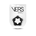 VERS Liquid Silicone Steel Motion C-Ring - Black Cock Ring with Steel Motion Balls - VRS-2204