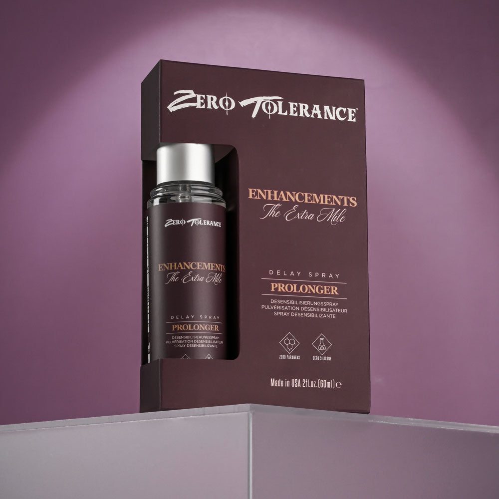 Zero Tolerance Enhancements - The Extra Mile - Delay Spray for Men - 60 ml Spray - ZE-LU-4363-2