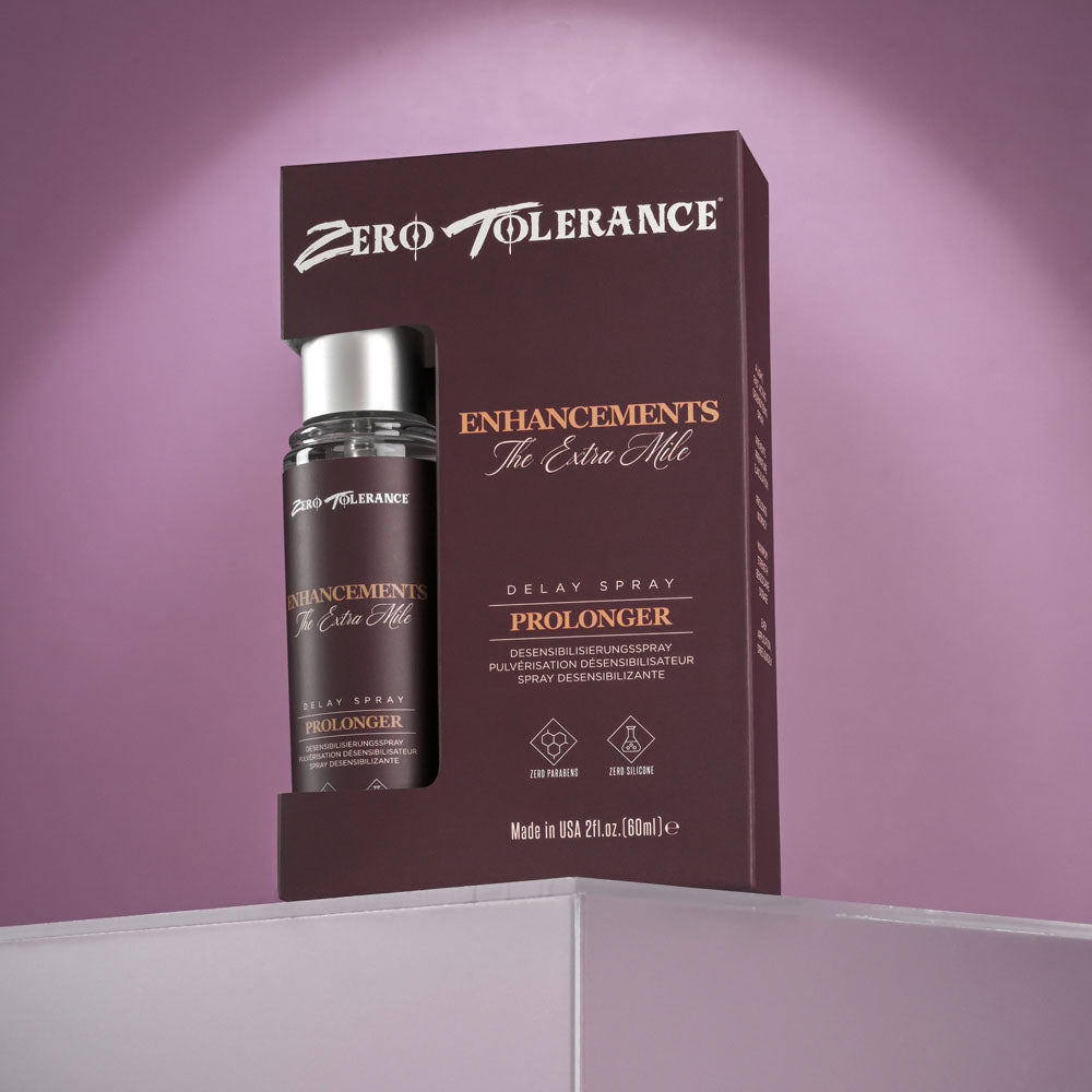 Zero Tolerance Enhancements - The Extra Mile - Delay Spray for Men - 60 ml Spray - ZE-LU-4363-2